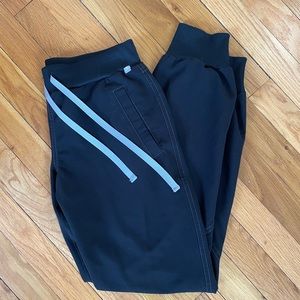 Figs Black Zamora Scrub Pants - XS